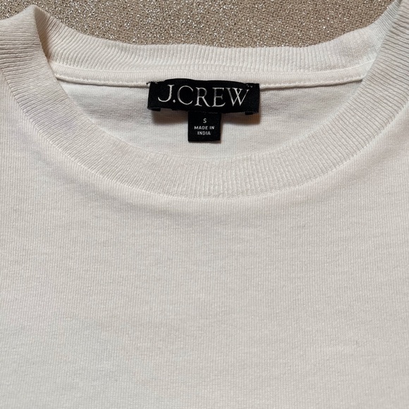 J. Crew Structured Muscle T-Shirt in Mariner Cotton, Size Small, BY399 $49.50 - Picture 4 of 6
